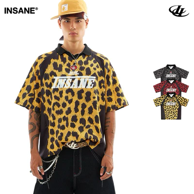 Áo Thun Jersey Local Brand | INSANE | Unisex Chất Liệu Vải Poly 2 Da | CHEETAH JERSEY