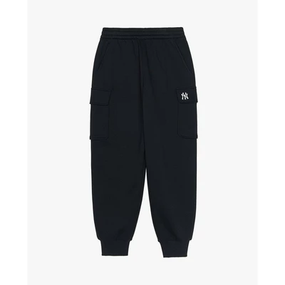 MLB - Quần jogger unisex lưng thun Basic Small Logo_3APTB0846-50BKS