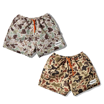 QUẦN SHORT DUCK CAMO vải dù lưng thun HIGHCLUB