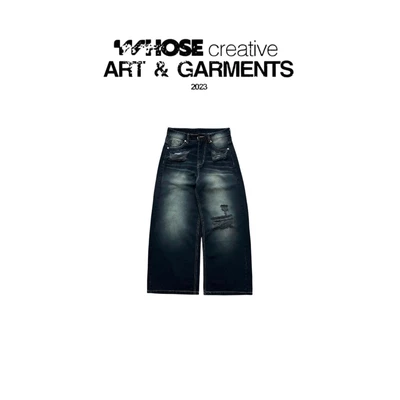 PHANTOM BAGGY JEANS - Quần jeans ống rộng Whose Stuido 2083