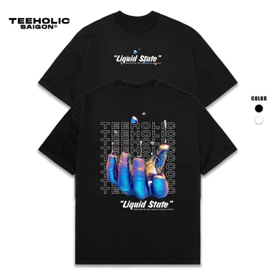 Áo Thun Nam Nữ TEEHOLIC Liquid State Bàn Tay - THSI11