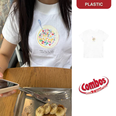 Áo thun babytee "Hôm nay" vải cotton 250gsm cao cấp, ôm dáng chuẩn form fit dày dặn