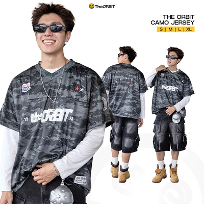 Áo Jersey Nam Nữ Thể Thao ORBIT - CAMO JERSEY - Local Brand Chính Hãng