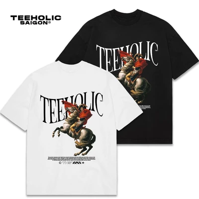 Áo Thun Nam Nữ TEEHOLIC Form Rộng Tranh David - THSI12