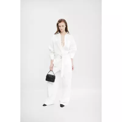 HIGHCHIC - UNSAID COLLECTION - ÁO LINEN COTTON DÂY CỘT - JESSIE SHIRT