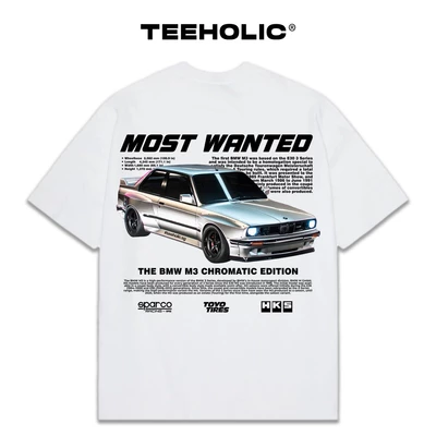 Áo Thun Nam Nữ TEEHOLIC Cotton Cao Cấp Xe Hơi Bmw M3 Phong Cách Retro Y2K - THSI100