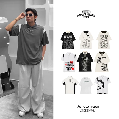 [ Xả kho Thanh Lý ] Áo Polo Local Brand FFCLUB Mix 2