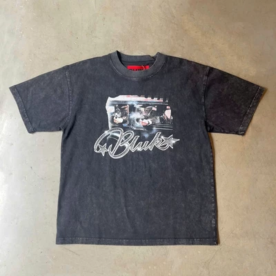 Áo Thun Bluko Gunz Black Washed Tshirt