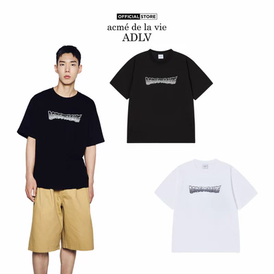 Áo Thun ADLV Cosmic Villain dáng oversized màu đen/trắng - Hàng chính hãng