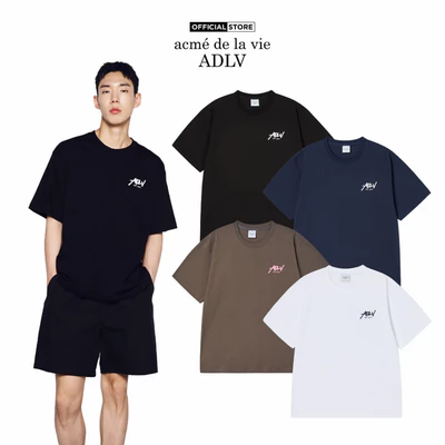 Áo Thun ADLV Alien dáng oversized màu đen/trắng/ca cao/xanh navy - Hàng chính hãng