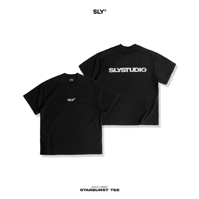 Áo thun SLY washed Starburst Black