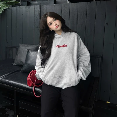 Áo Hoodie Boxy ALIVE Cinder Form Đẹp Thêu Nổi 3D Cao Cấp, Local Brand Chính Hãng