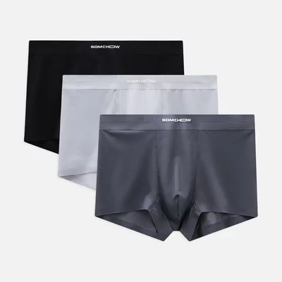  Boxer Trunk Dynamicfit Basic One, Chất Vải 84 Nylon 16 Spandex Thoải Mái, BX0008, SOME HOW STORE