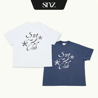 Áo Thun Boxy SNAZZY Unisex Nam Nữ Chất Liệu Cotton Chính Hãng - SOLASTRA BOXY T-SHIRT