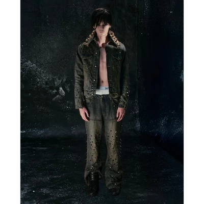BỘ "MORE CHAOS" SPIKED JAPANESE DENIM SET