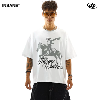Áo Thun InsaneClo RODEO TEE Form Boxy Unisex Vải Thun Cotton