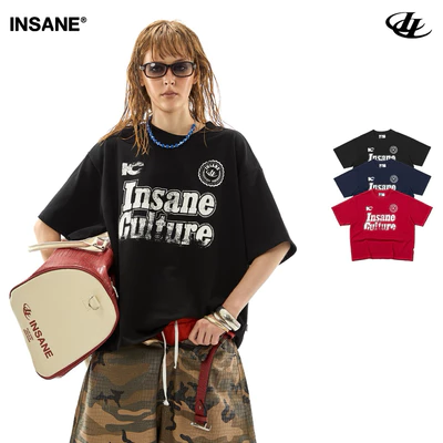 Áo Thun InsaneClo SCRATCH TEE Form Boxy Unisex Vải Thun Cotton