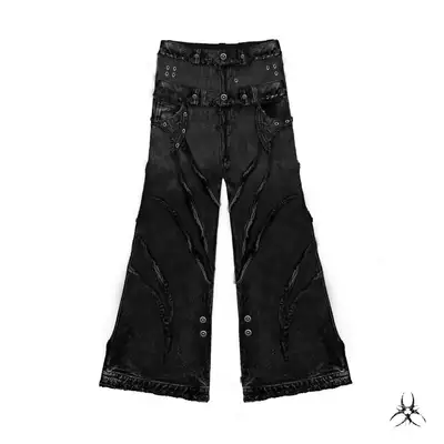 QUẦN 00 KNIGHT CLUB BAGGY FLARE JEANS
