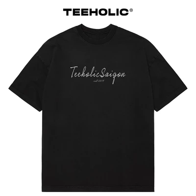 Áo Thun Nam Nữ TEEHOLIC In Chữ Ký Teeholic Saigon - THSI24
