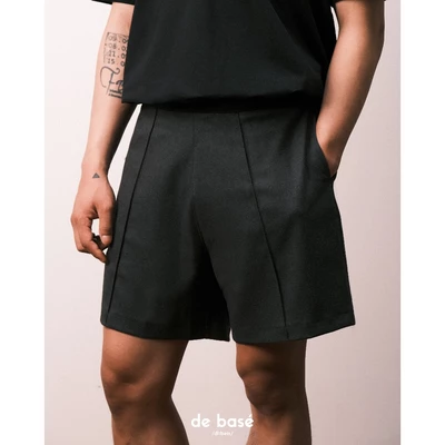 basé SHORT 01 - Quần Short Vải Khóa Sườn Mí Li