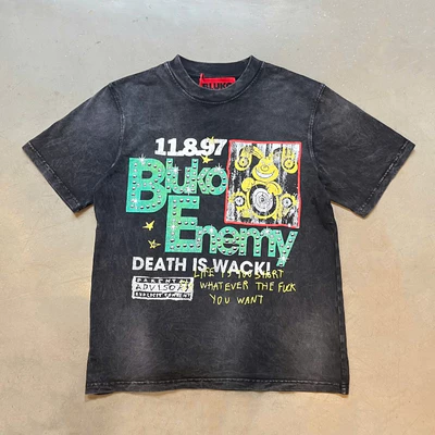 Áo Thun Đen Bluko Enemy T-shirt