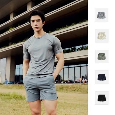 Quần Short Nam Sportwear 5 Colors, Chất Vải Dù Gió Thoải Mái, QS0098, SOME HOW STORE