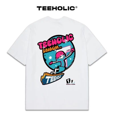 Áo Thun Nam Nữ TEEHOLIC In Hình Ván Trượt - THSI44
