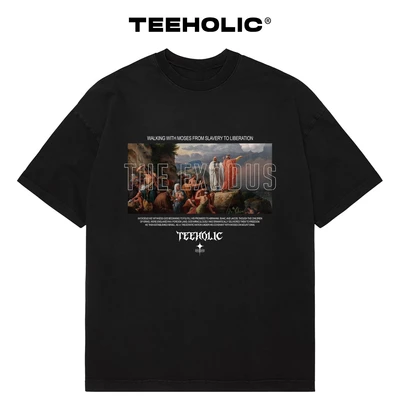 Áo Thun Nam Nữ TEEHOLIC Cotton Cao Cấp Phong Cách Retro Y2K Tranh Phục Hưng - THSI52