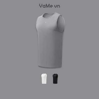 Áo thun ba lỗ tập thể hình, khoét lưng sâu, phom ôm vừa F2 - The Trainer 007 24076 |YaMe|