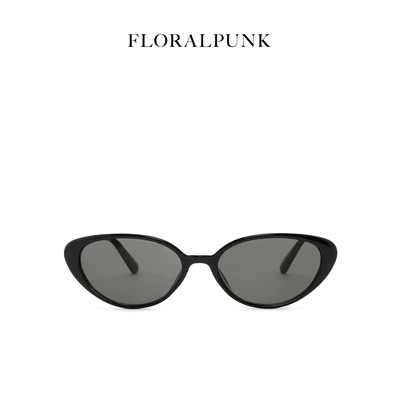 Kính mát Floralpunk Hallie Sunglasses - Black