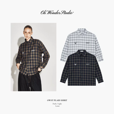 Áo sơ mi tay dài Plaid Shirt - Owst Subzero Collection