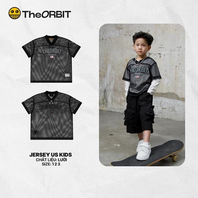 Áo Jersey bé trai bé gái The ORBIT JERSEY US KID- Local Brand Chính Hãng