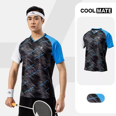 [MUA 3 GIẢM 12%]Áo thun thể thao pickleball cầu lông Racquet Sport Graphic Slash ExDry thoáng khí Coolmate