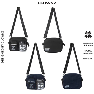 Túi đeo chéo local brand Loudzone Utility Satchel vải canvas nam nữ thời trang hàn quốc