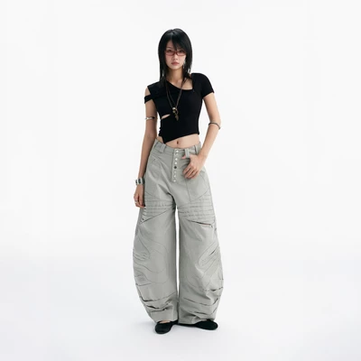 DESMOND PANTS (GREY) BunnyHill SSDRS04