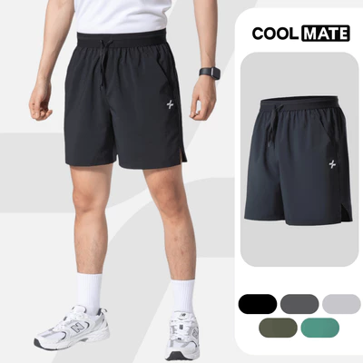 [MUA 3 GIẢM 12%]Quần shorts thể thao 6 inch đai siêu co giãn, thoáng khí, quần đùi đa năng Pickleball Coolmate