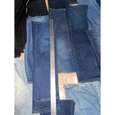 Ống quần jeans handmade