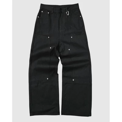 Quần Jean Doubleknee Pants form baggy ống rộng phủ giày THEBROTHERS-phong cách workwear vintage