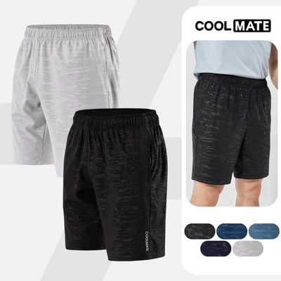 Combo 2 quần short thể thao nam Ultra pro thoáng khí Coolmate