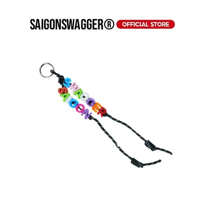 Móc Khoá Dây Treo Túi SAIGONSWAGGER® SGS MULTICOLOR LOGO CHARM