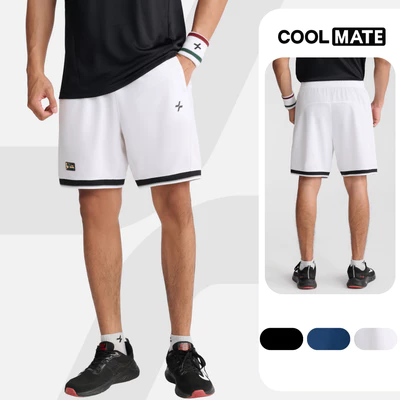 Quần thể thao nam 6inch Pickleball Smash Shot Essentials thoáng khí thấm hút tốt Coolmate