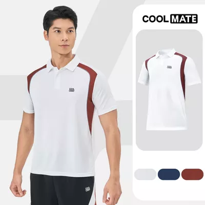 Áo polo nam thể thao Teamwear Pickleball Promax Flexline Active thấm hút tốt Coolmate