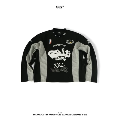 Áo thun tay dài SLY Longsleeve Waffle Monolith