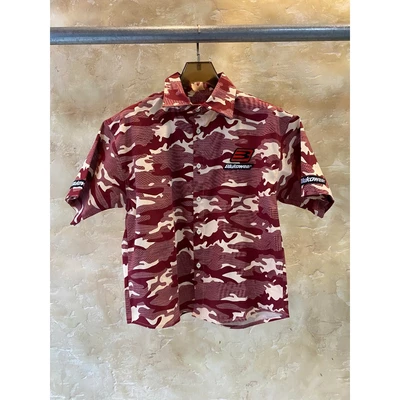Áo Sơ Mi RED CAMO LOGO PATCH SHIRT