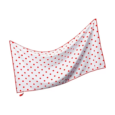 Khăn bơi SOBIE Microfiber Red Dot 70x140