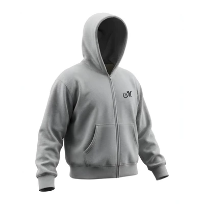 Áo khoác nỉ Hoodie zip unisex THEMIDDLE