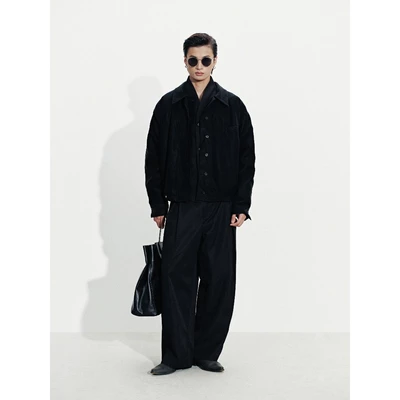 HYPNOTISM | DROP DISK TROUSERS - Quần tây dáng suông rộng, form relaxed