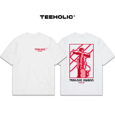Áo Thun Nam Nữ TEEHOLIC Form Rộng Logo Teeholic Pixel - THSI39