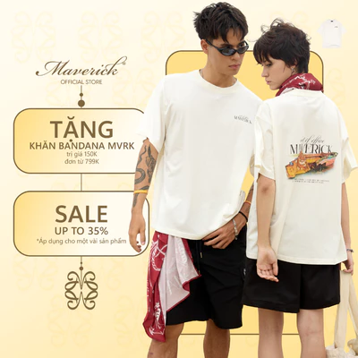 Áo thun MVRK The Lost Ship SS25 Unisex Form Boxy 250 GSM 100% Cotton Style