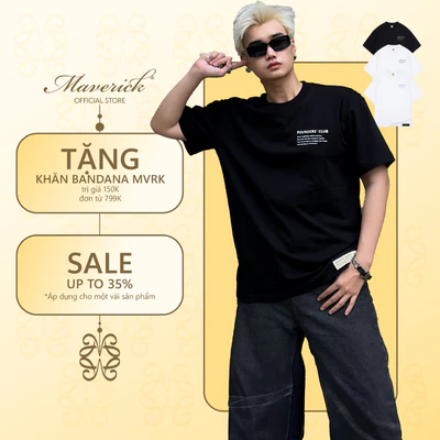 Áo thun MVRK Design Stress But Well Dress Unisex Oversized 250 GSM 100% Cotton Style Basic